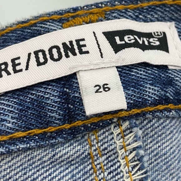 Re/Done Denim Maxi Skirt - Picture 5 of 7